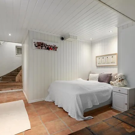 度假居 Vinterferie Paske Jacuzzi, Balpanne Og Grill, 阿斯克尔